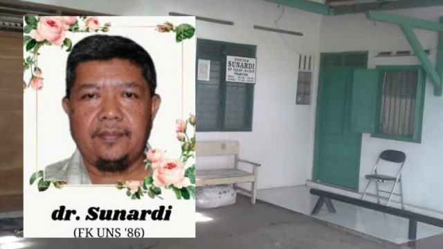 Tetangga: dr Sunardi tak Bisa Sujud, Jalan Pakai Tongkat