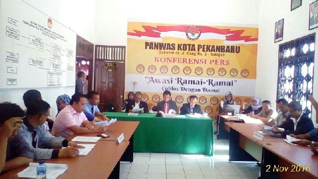 Sabtu, Panwaslu Pekanbaru Umumkan Keputusan Pasangan BISA