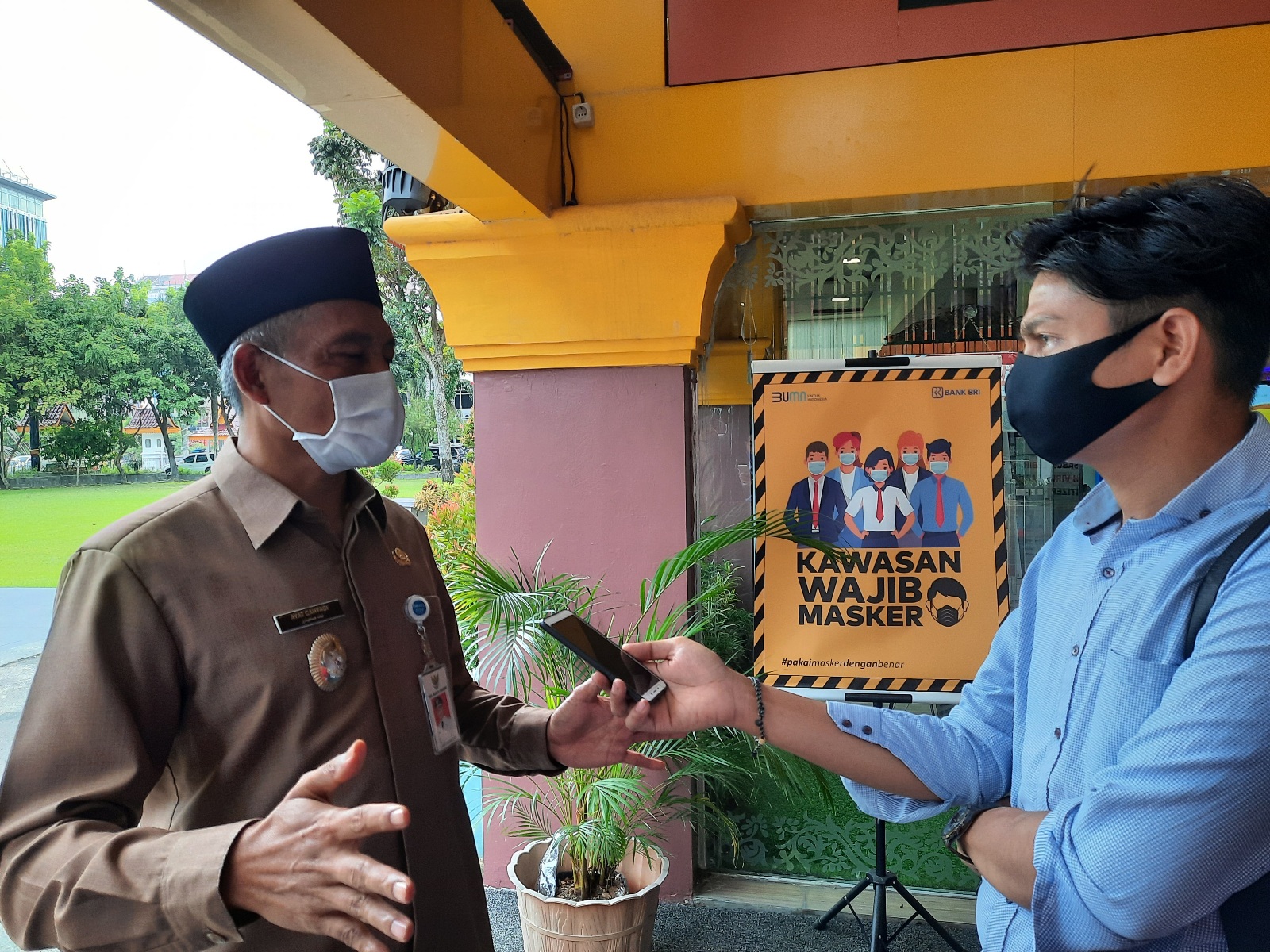 Akhir Tahun 2021 Ditargetkan Masyarakat Pekanbaru Tidak Pakai Masker