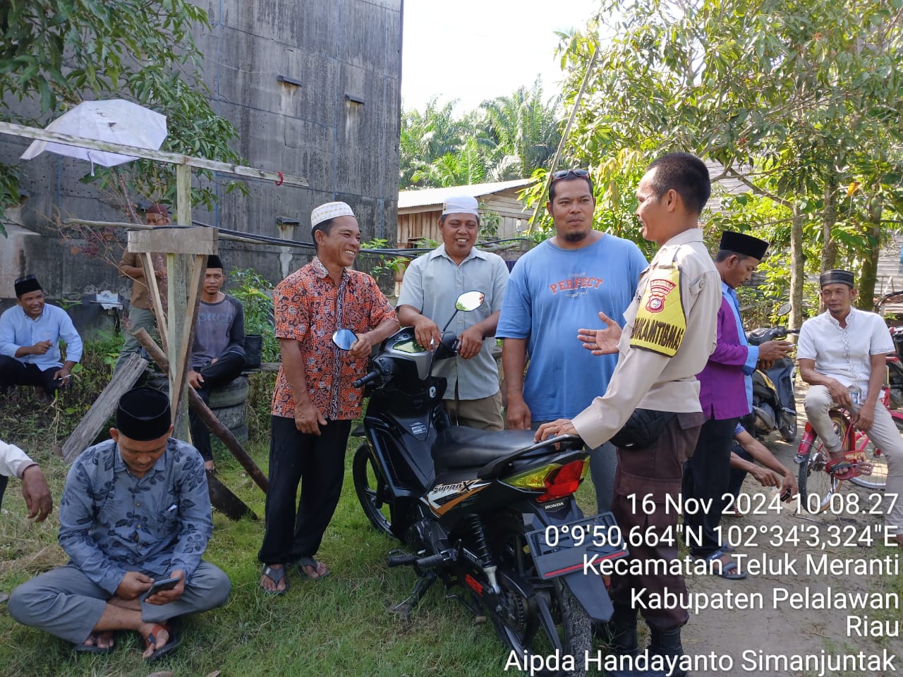 Iptu Hendra Pesan ke Warga: Kita Ciptakan Pilkada Damai