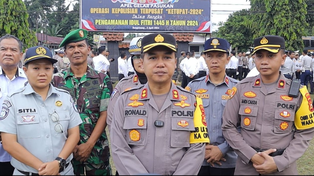 Pesan Menyentuh AKBP Ronald untuk Pemudik di Kampar