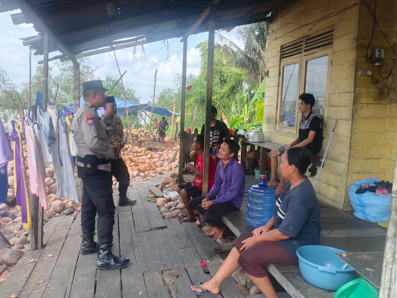 Cooling System Polsek Keritang Menjelang Pemilu 2024