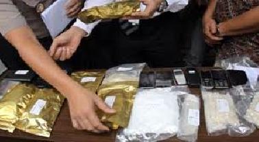 Polsek Senapelan Musnahkan Sabu 44,9 Gram