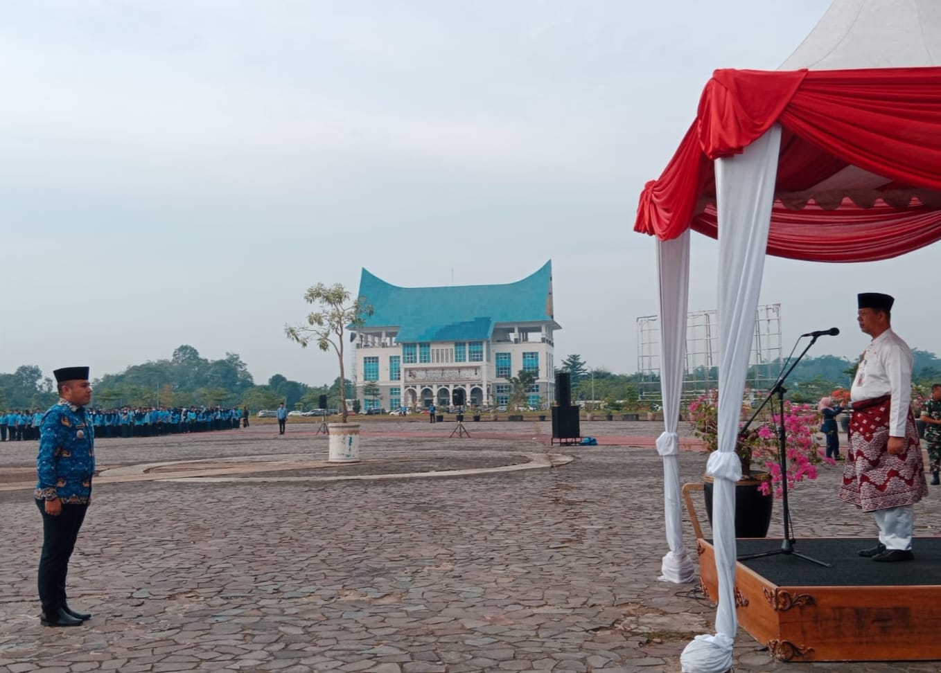 Sekda Kota Pekanbaru Pimpin Upacara Peringatan Hari Lahir Pancasila