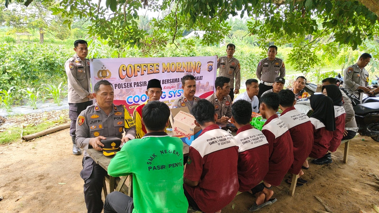 Kompol Jufri Ke Petani dan Milenial: Satu Suara Menentukan Siapa Pemimpinmu