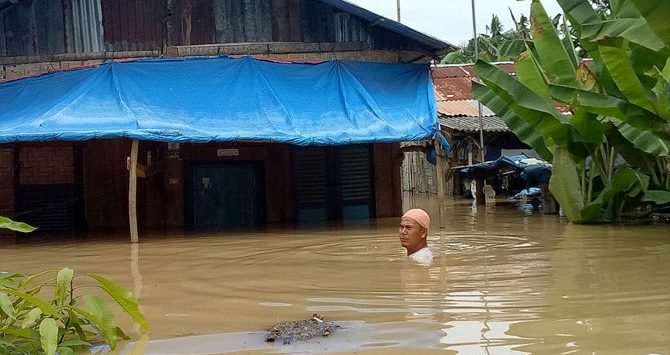 Tebing Tinggi, Asahan dan Labura Direndam Banjir Besar