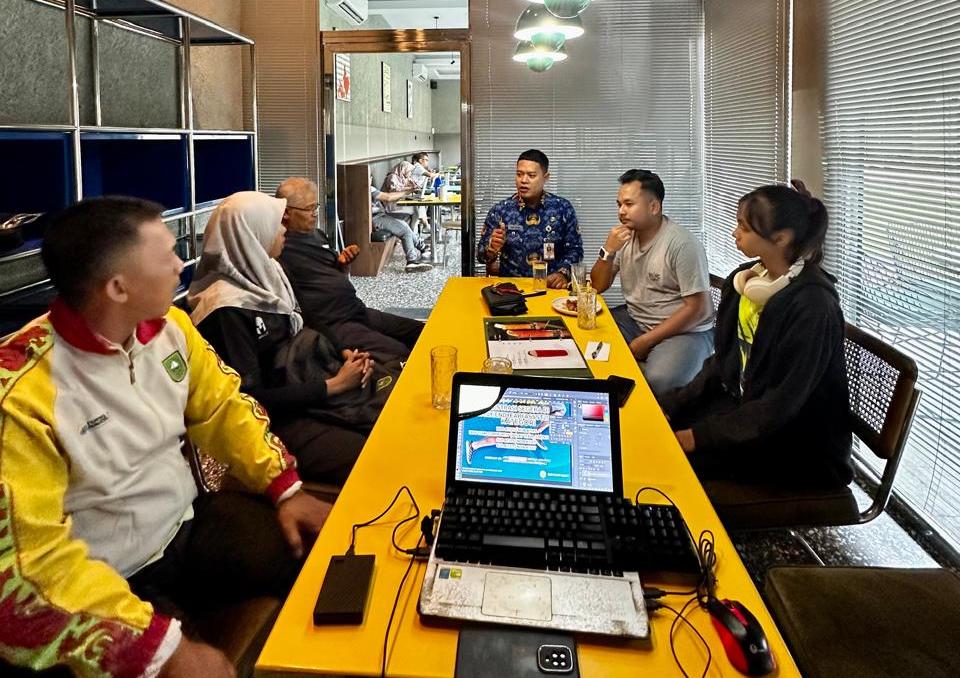 Dispora Kota Pekanbaru Adakan Audiensi dengan Pengurus PASI untuk Pembinaan Atlet Usia Dini