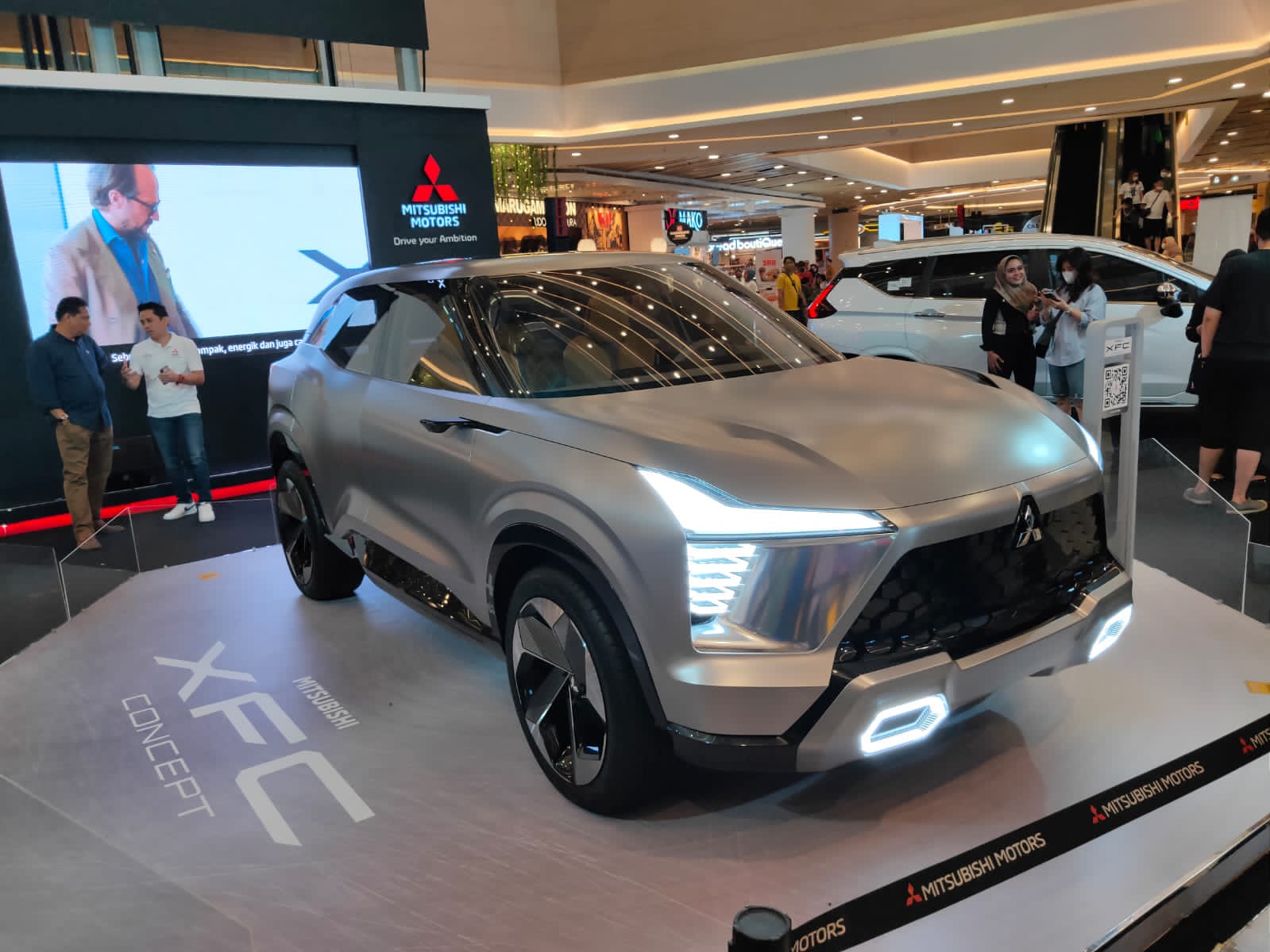 Mitsubishi XFC Concept Resmi Mengaspal di Pekanbaru