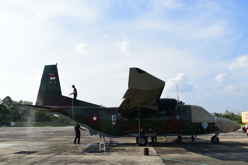 Misi Hujan Buatan di Riau Sudah Berakhir