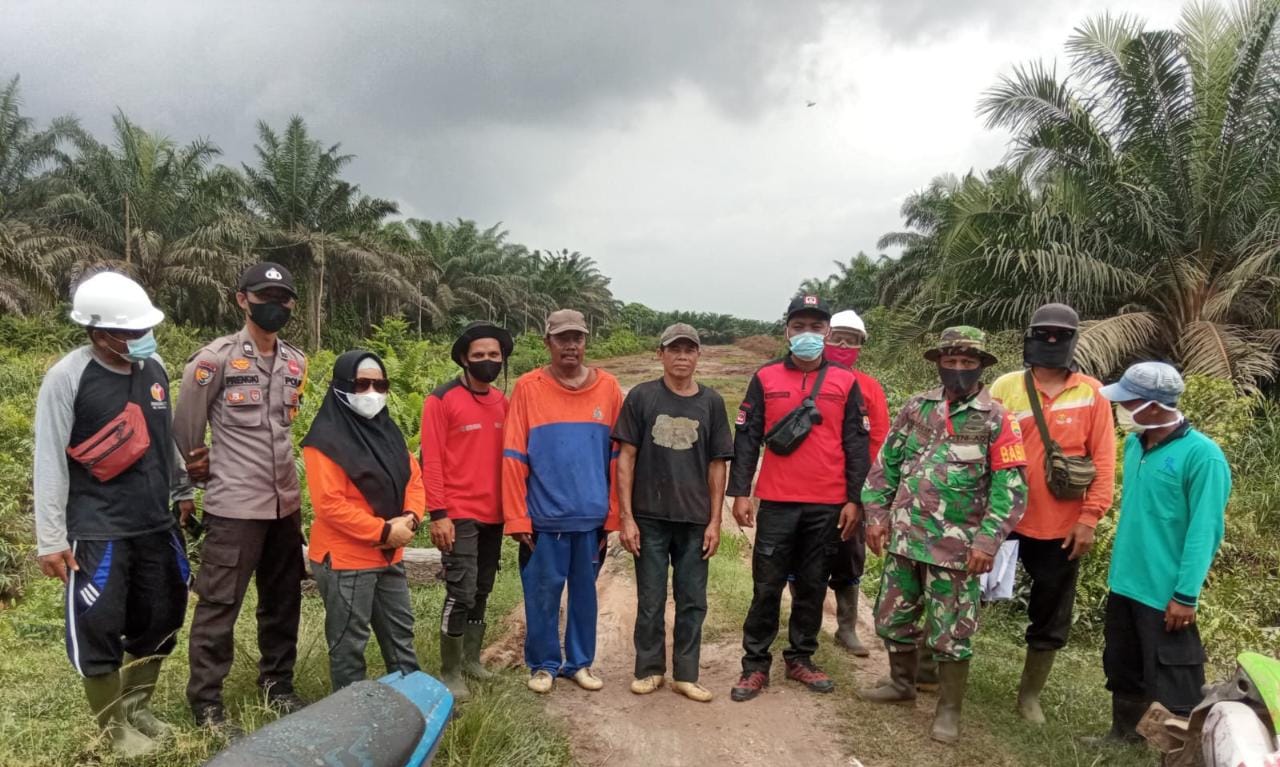 Antisipasi Karhutla di Pelalawan, Polsek Teluk Meranti Gelar Patroli Gabungan