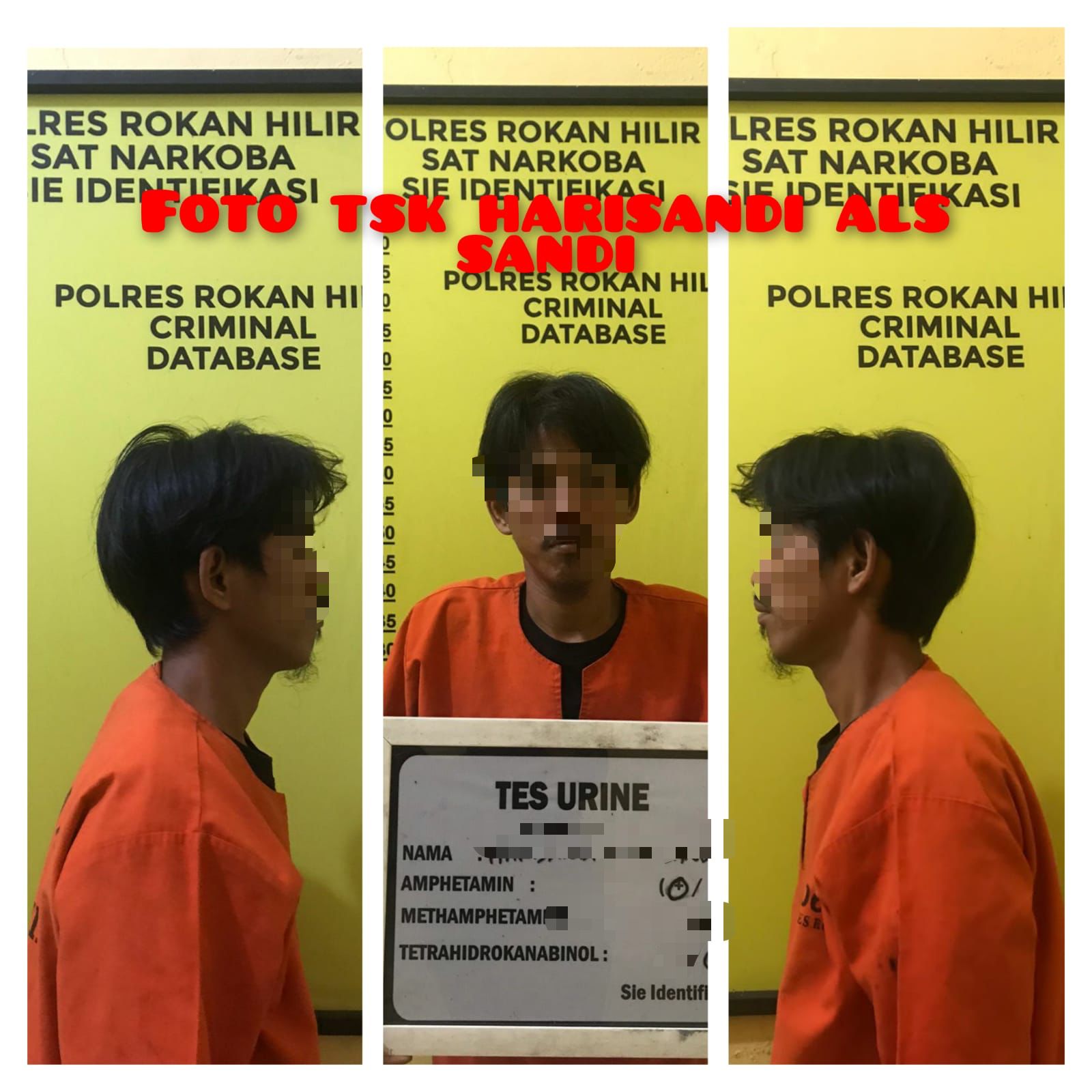 Polres Rohil Tangkap Petani Bawa Sabu