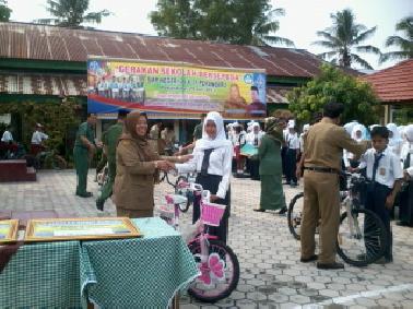 SMPN 26 Pekanbaru Dukung Program GSB