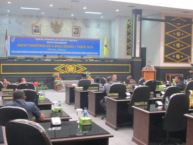 Paripurna Pandangan Umum Fraksi DPRD Terhadap APBD Sudah Dimulai