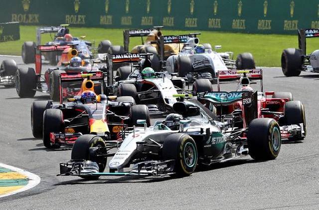 Kecelakaan Warnai Kemenangan Pertama Rosberg di GP Belgia