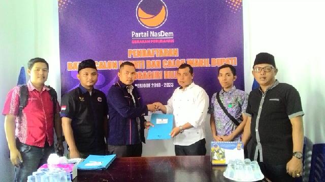 Daftar di Detik Terakhir, Julak Aqil Yakin Didukung Nasdem