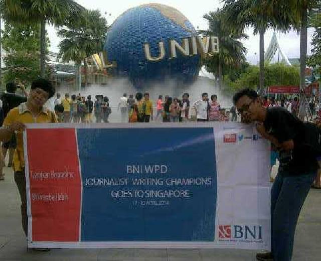 Semalamku di Singapura Bersama BNI