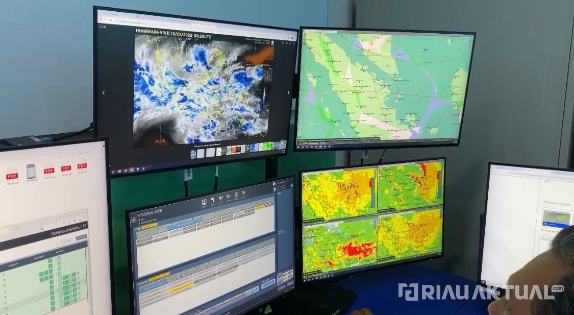 Cuaca Riau Didominasi Hujan Saat Peringatan May Day
