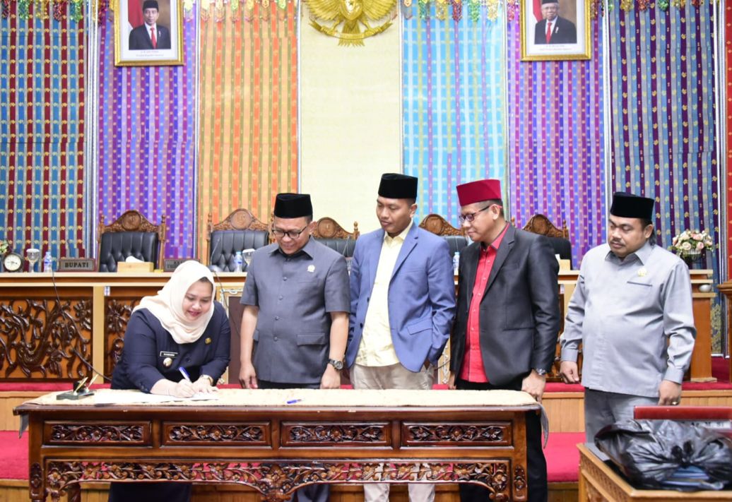 Perubahan APBD Bengkalis 2022 Disahkan Sebesar Rp 4,5 Triliun