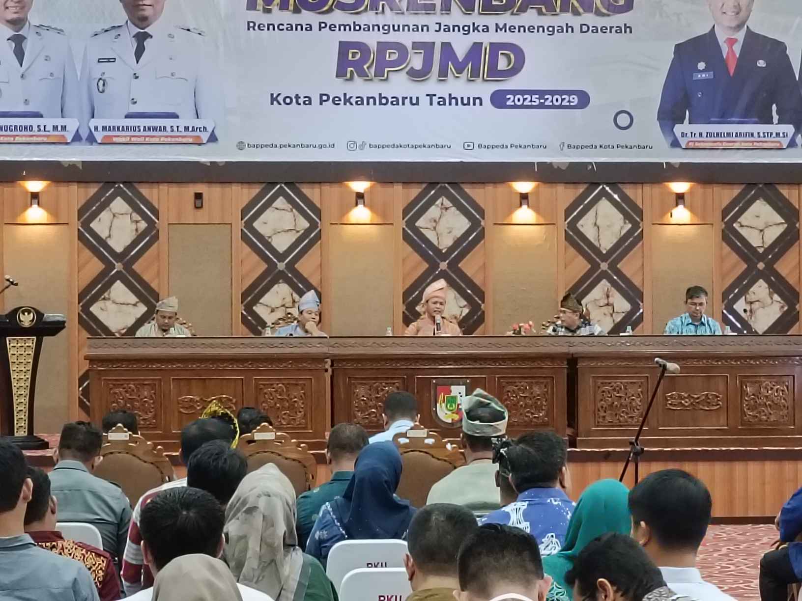 RPJMD Pekanbaru 2025-2029, Pemko Prioritaskan Infrastruktur Hingga Pendidikan