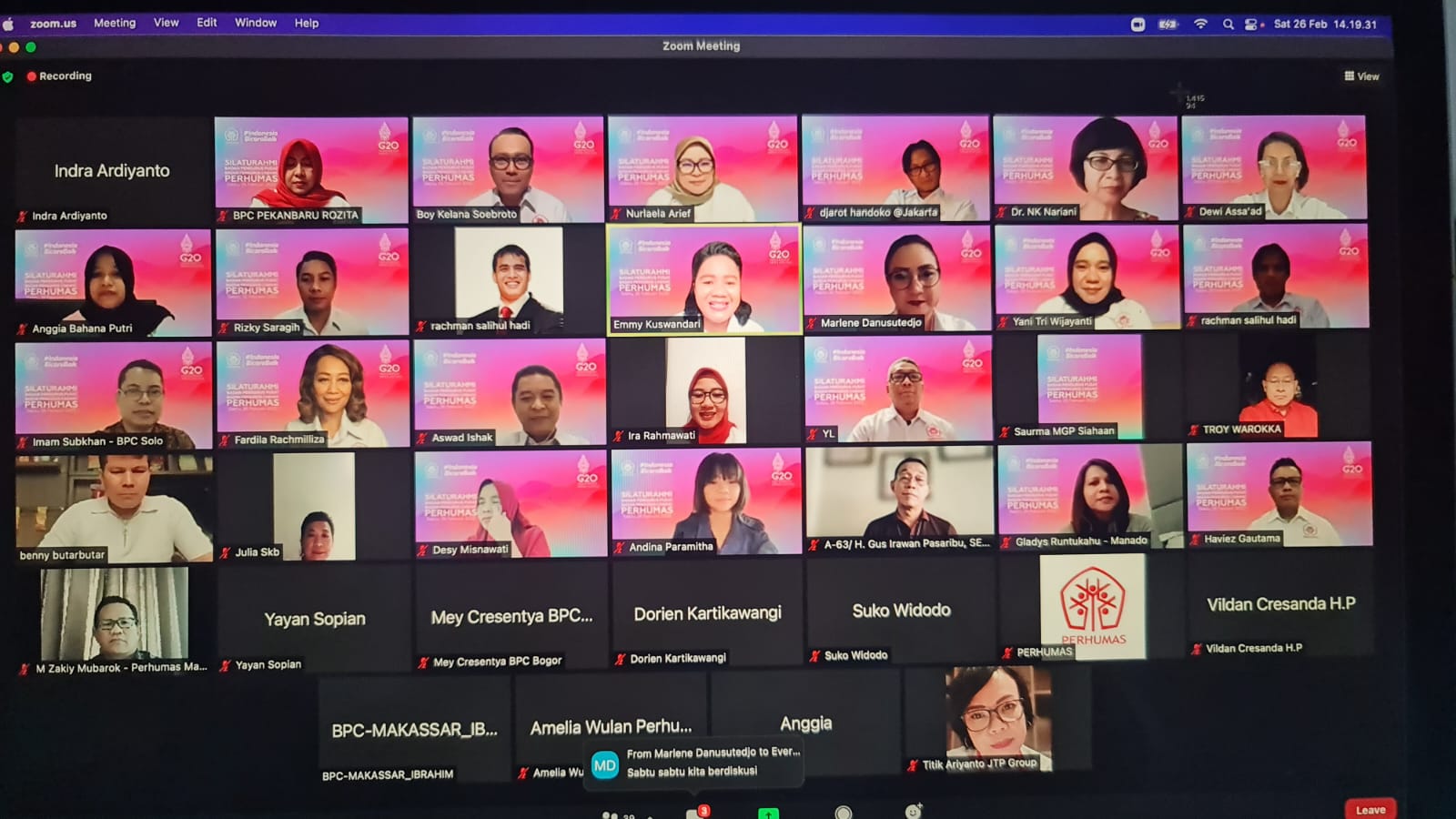 Ketua BPC Perhumas Pekanbaru Siap berkolaborasi untuk Dukung Presidensi Indonesia G20