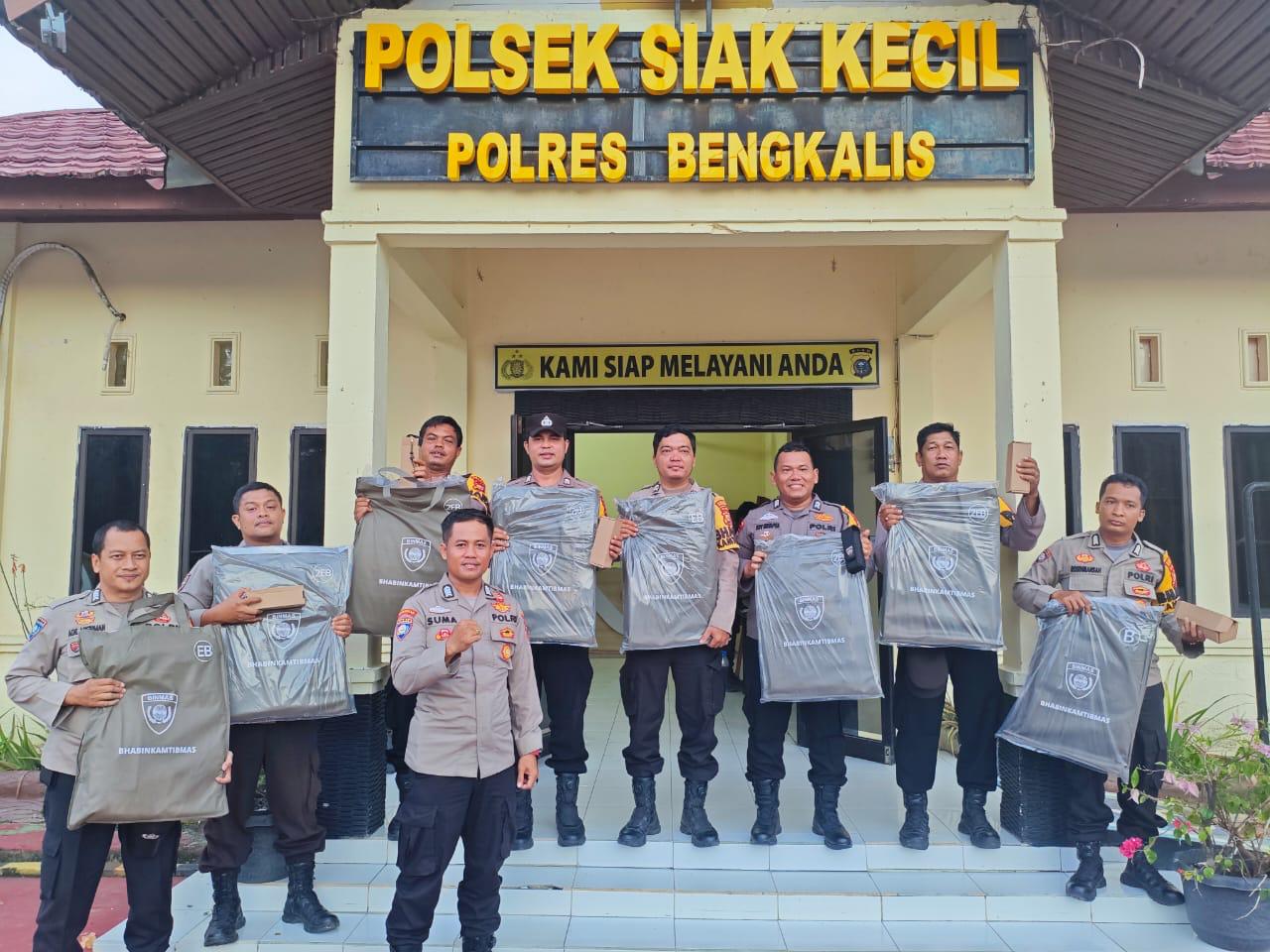 Kegiatan Analisis dan Evaluasi Bhabinkamtibmas di Polsek Siak Kecil