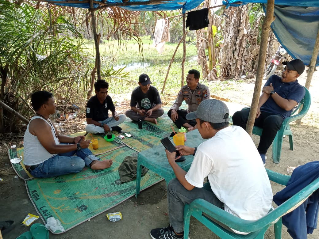 Polsek Bangko Pusako Gelar Kegiatan Cooling System untuk Pemilu Damai 2024