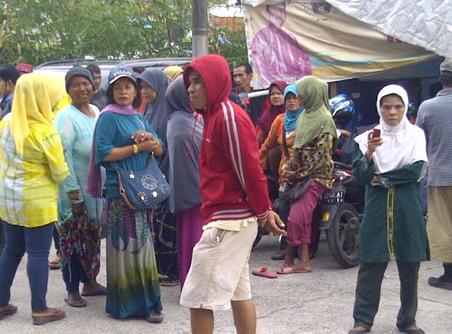 PKL Pasar Pagi Arengka Ancam Beri Perlawanan