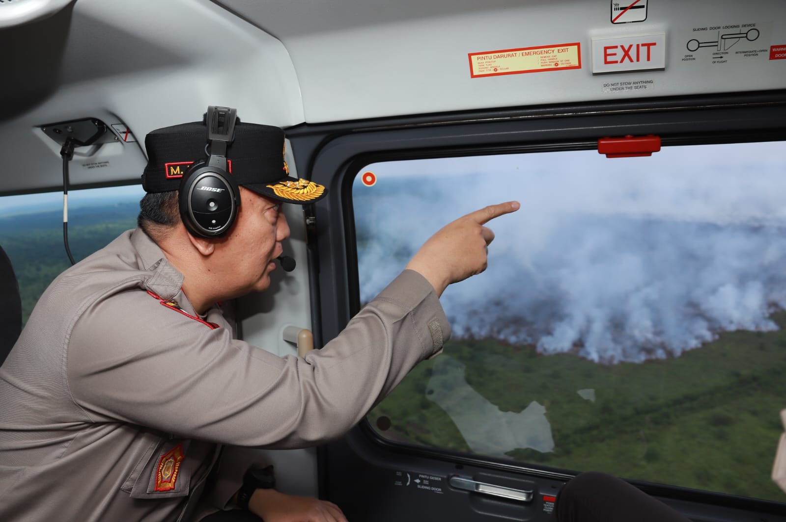 Kapolda Riau Klaim Karhutla di Perbatasan Dumai-Bengkalis 85 persen Sudah Teratasi