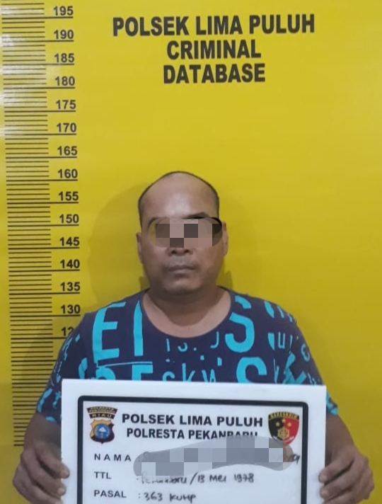 Curi HP Diwarung Bakso, Buruh Angkut Ditangkap Polisi