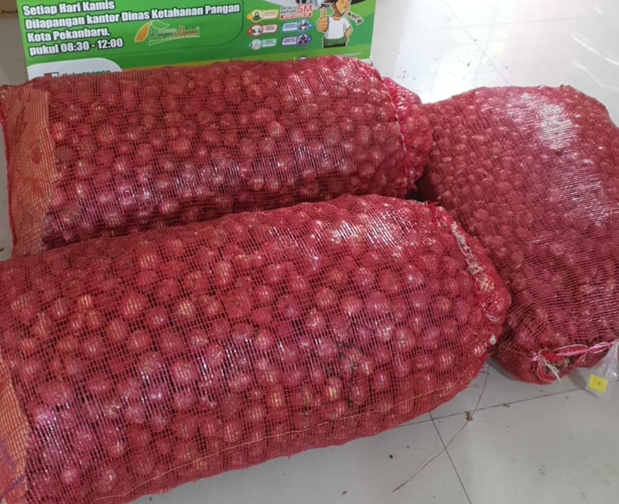 Dijual Lebih Rendah dari Harga Pasar, Disketapang Punya Stok 300 Kilo Bawang Merah