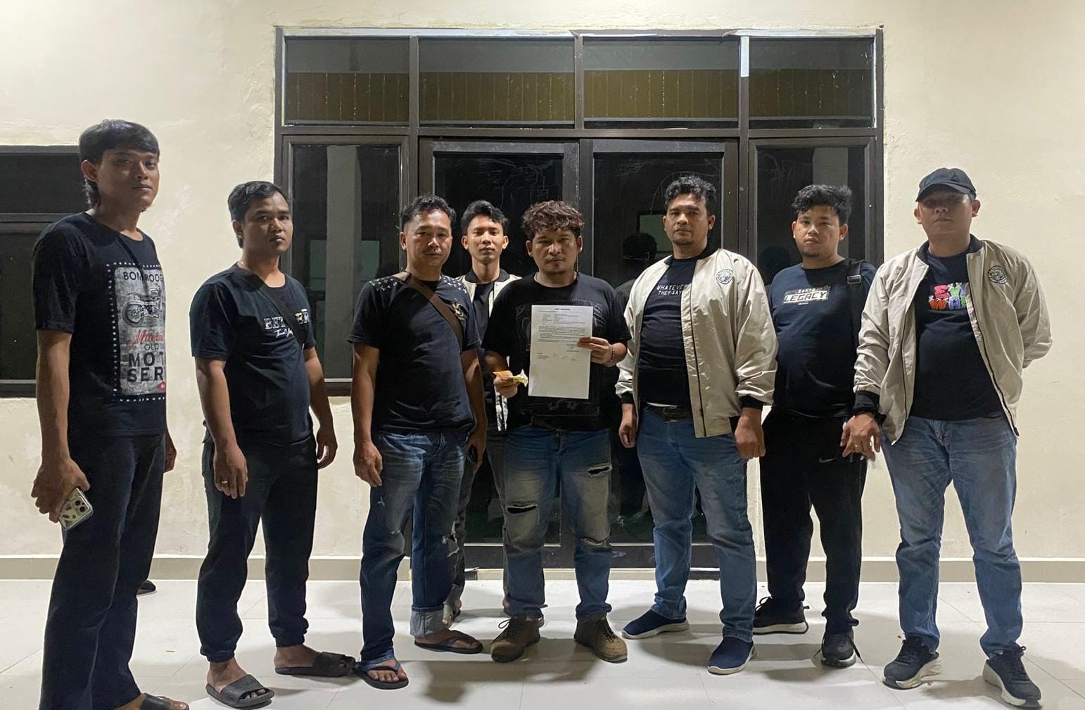 Preman Palak Sopir di Jalur Lintas Riau–Sumut, Tiga Pelaku Diamankan Polres Rohil