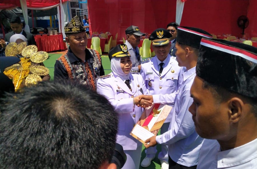 Bupati Kasmarni Serahkan SK Remisi 1.239 Warga Binaan Lapas Bengkalis, 26 Langsung Bebas