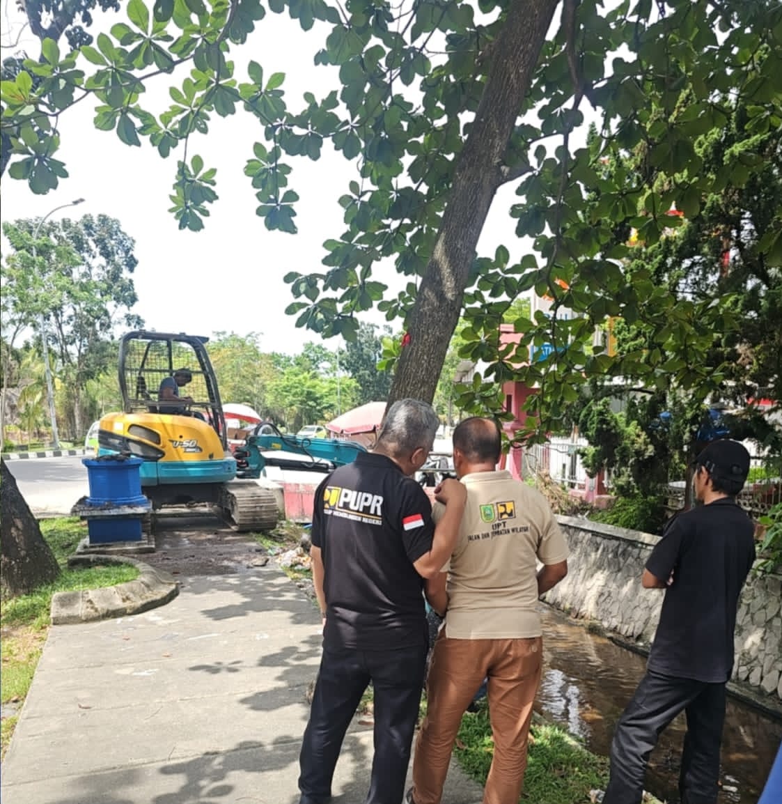 Penanganan Banjir di Pekanbaru, Normalisasi Drainase Jalan Arifin Ahmad Berlanjut