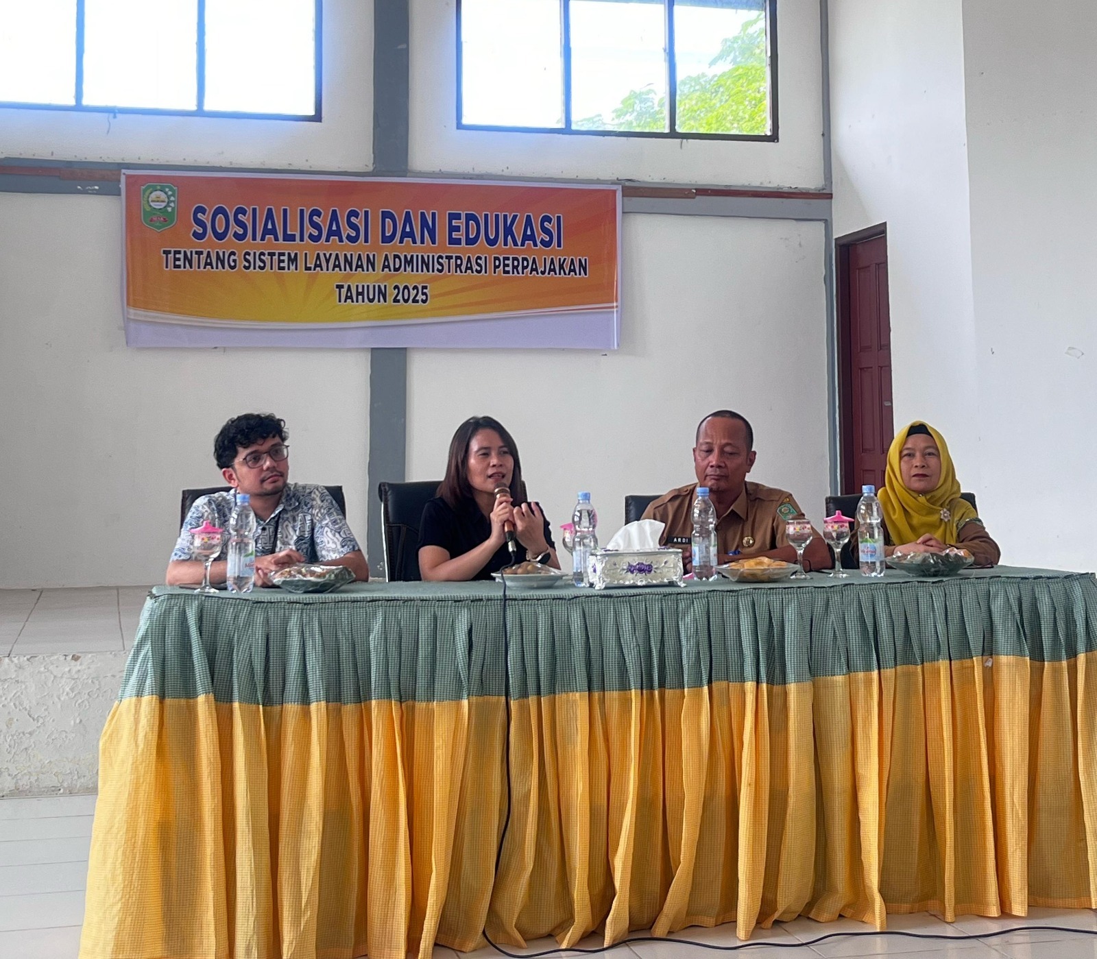 KPP Pratama Pangkalan Kerinci Gencarkan Edukasi Coretax, Latih Bendahara Desa Ukui dan Mempura