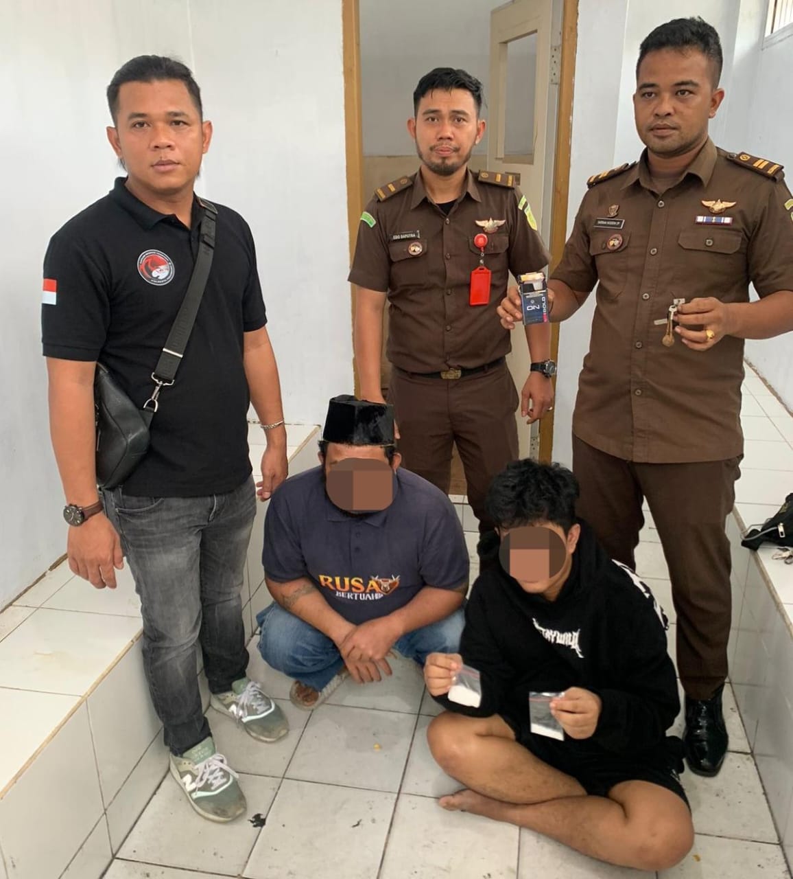 Pelaku yang Bawa Sabu di Pengadilan Negeri Pekanbaru Positif Narkotika