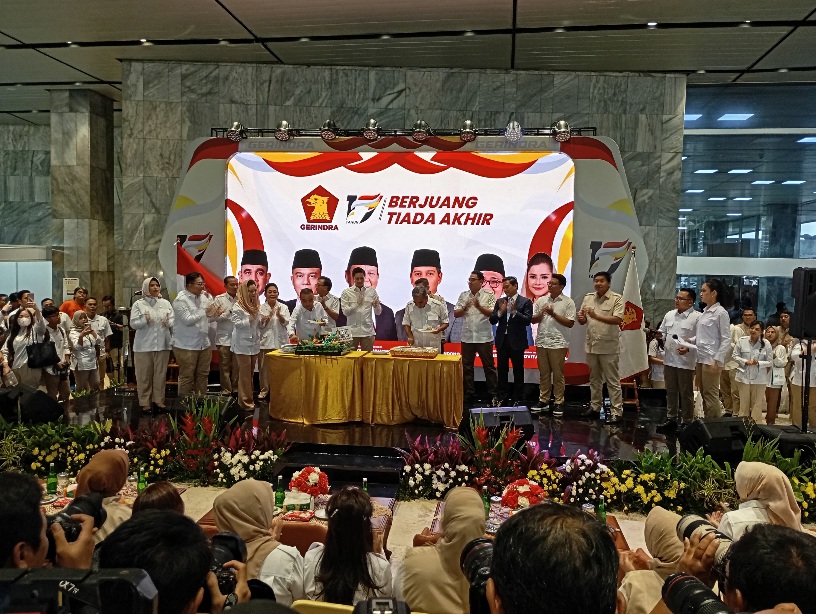 HUT ke-17 Gerindra di Gedung DPR, Libatkan Ratusan Pelaku UMKM