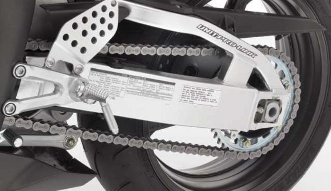 Jangan Coba-coba Olesi Rantai Pakai Gemuk