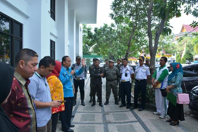 Asisten I Pemerintahan Kota Pekanbaru Sidak Ke Mall MP Pekanbaru