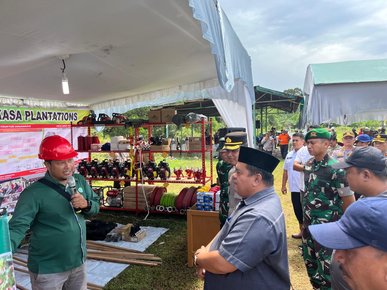 PT TPP Gelar Apel Siaga Karhutla, Siapkan Fire Brigade Terlatih