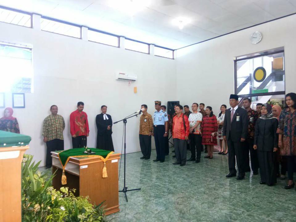 Pengadilan Negeri Bengkalis Gelar Sertijab