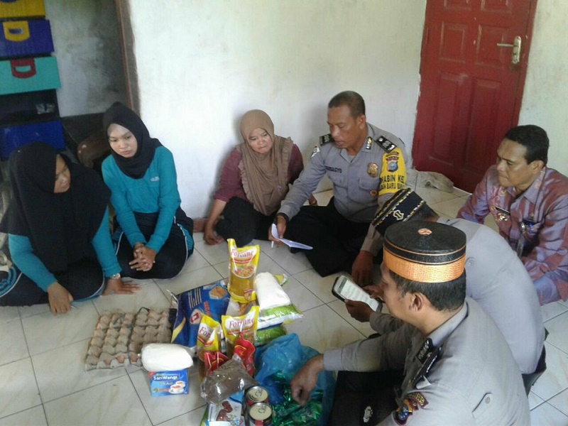 Jumat Barokah Diikuti Jajaran Polsek di Pekanbaru