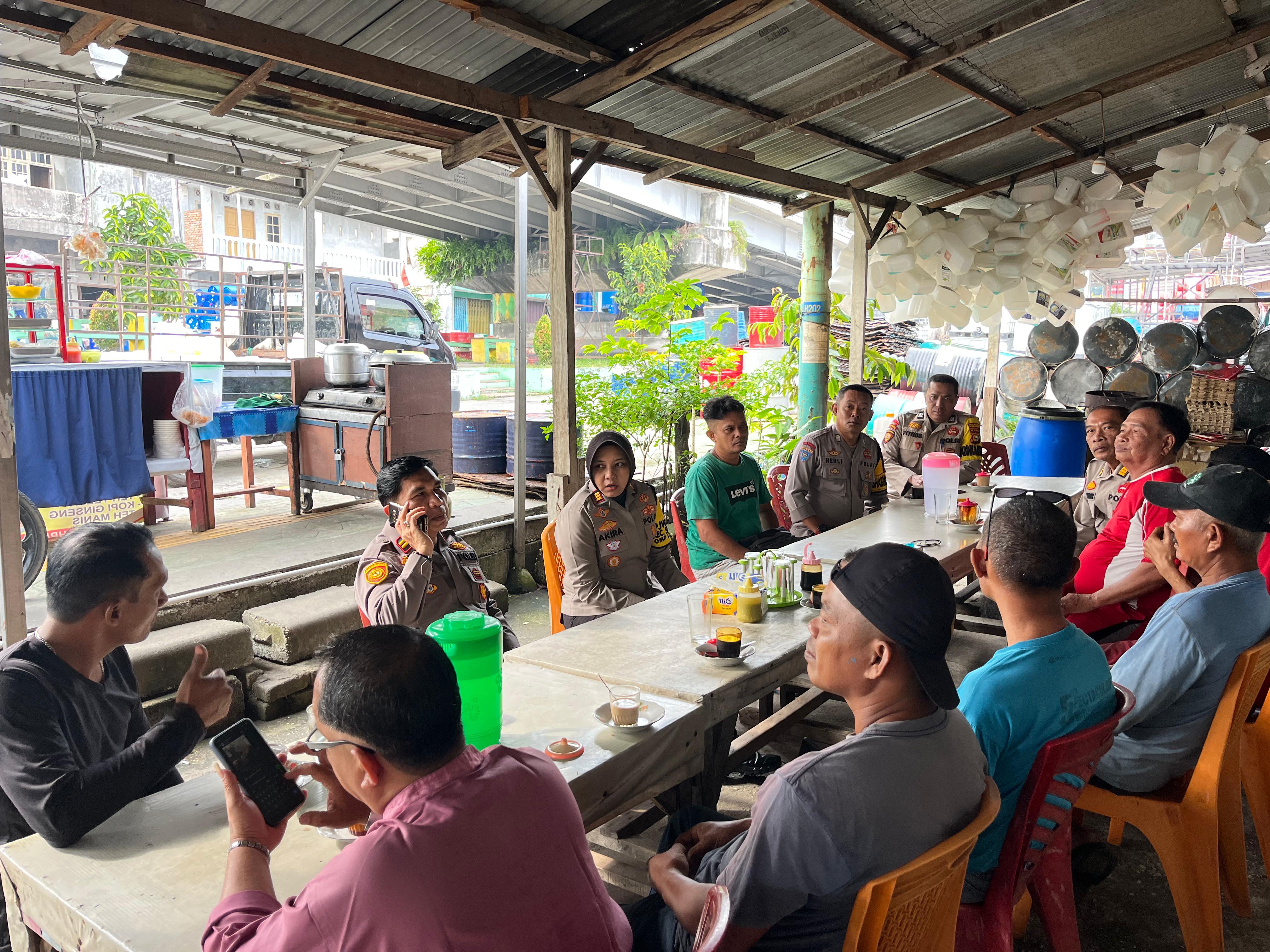 Polsek Senapelan Gelar Cooling System untuk Pilkada Damai 2024