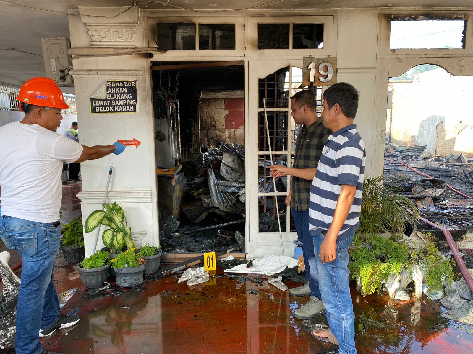 Ibu dan Dua Anak Jadi Korban Kebakaran Rumah di Sukajadi