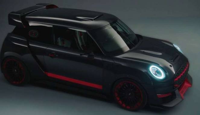 Mini Kenalkan Mobil Konsep Mungil Bertenaga Buas