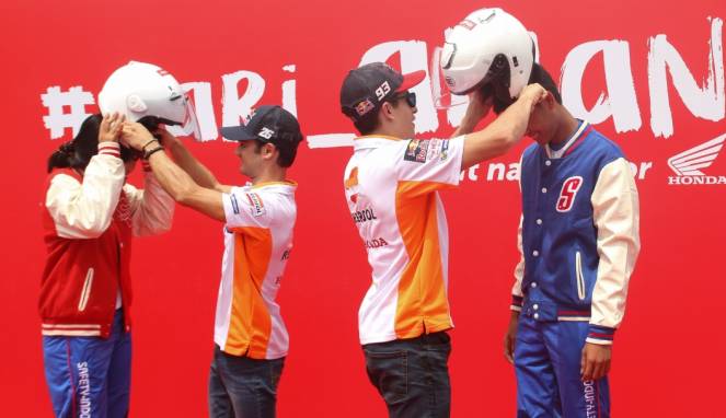 Pesan Marquez Dan Pedrosa Pada Pengendara Yang Suka Ngebut di Jalanan