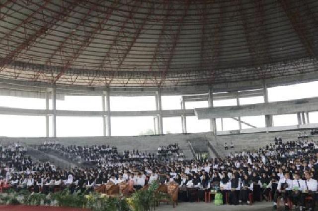 1.843 Mahasiswa Baru UR Ikuti Kuliah Umum