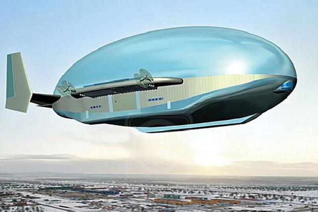 Imbangi Airlander, Rusia Ciptakan Zepplin