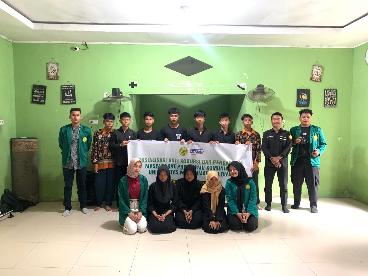 Mahasiswa UMRI Gelar Sosialisasi Pencegahan Korupsi di Panti Asuhan Al-Akbar