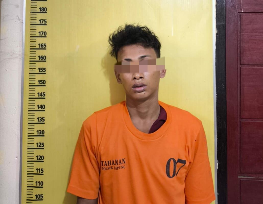 Satreskrim Polres Kampar Ungkap Kasus Pengancaman Supir Truk CPO