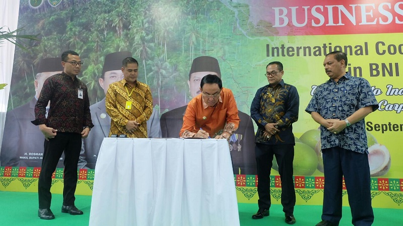 Business Meeting, Bupati Inhil Harapkan Kontribusi Konstruktif Pelaku Usaha